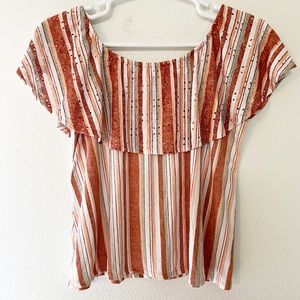 Full Circle Trends- comfortable blouse, could be worn on/off shoulders, size 2X